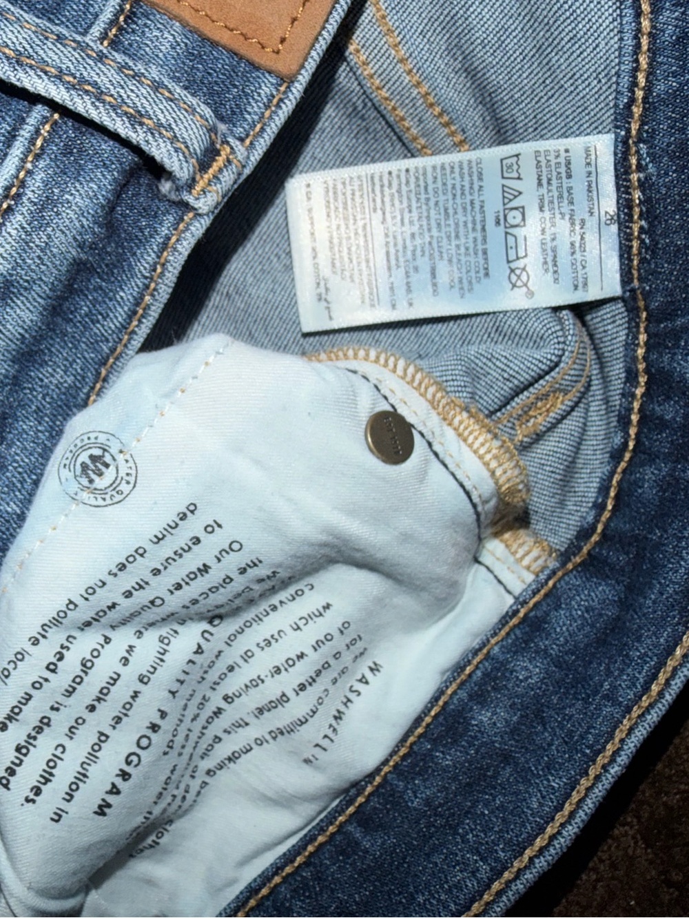 Banana Republic High-Rise Skinny Jean Medium Wash 26 - Picture 7 of 7